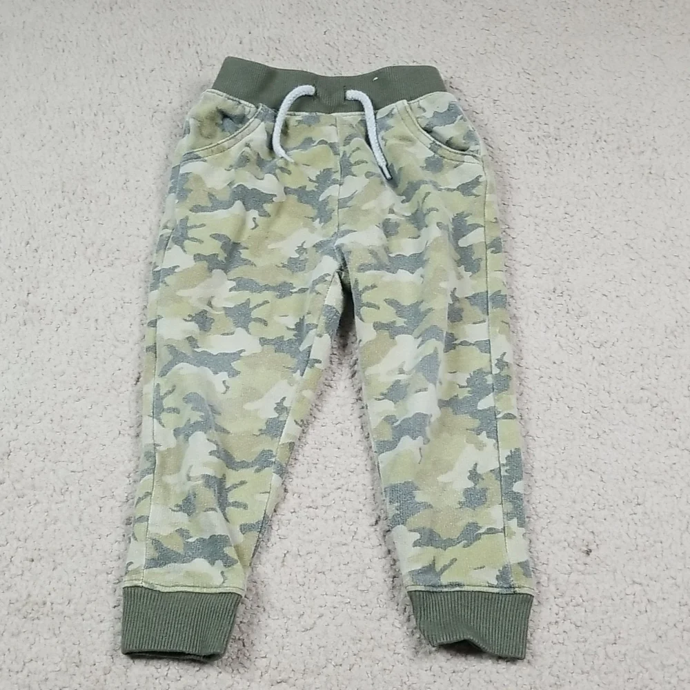 Wonder Kids Toddler Boy's Camo Jogger